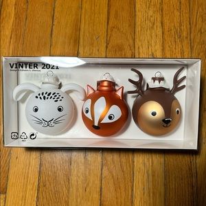 Ikea Vinter21 Glass Ornaments